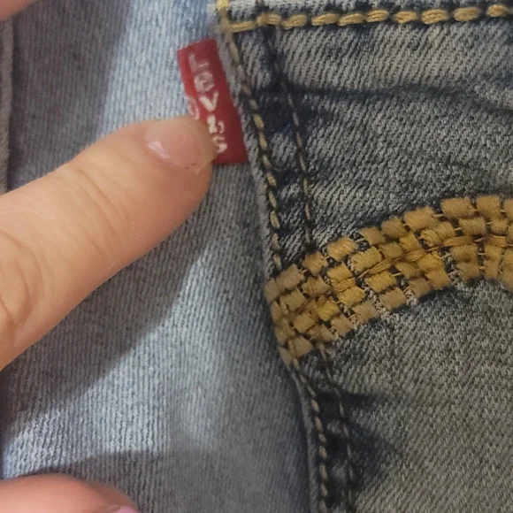 Levis cury 529 skinny jeans sz 30 - Picture 3 of 8